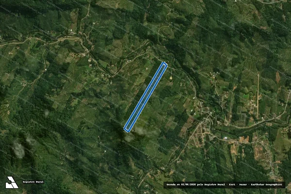 Imagem de satélite de MI 39.632 - Parte 2 em Corupá - SC