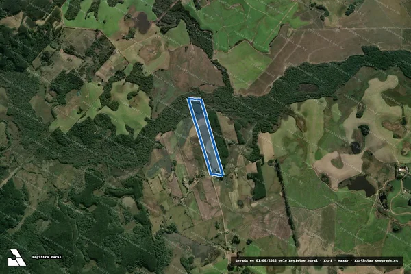 Imagem de satélite de PA Boa Vista - Lote 5 - Parte 1 em Camaquã - RS