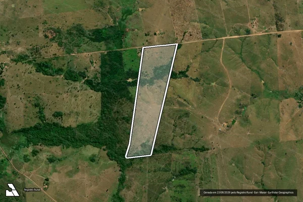 Imagem de satélite de PA 17 DE ABRIL - LOTE 223 - Parte 1 em Eldorado do Carajás - PA