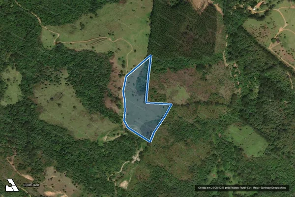 Imagem de satélite de Fazenda Sertão do Rio Manso ? Gleba E - GLEBA E11 em Cunha - SP