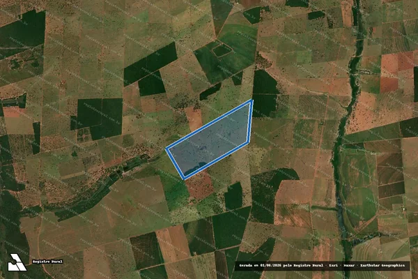 Imagem de satélite de FAZENDA MEU RECANTO - Fazenda Meu Recanto em Batayporã - MS