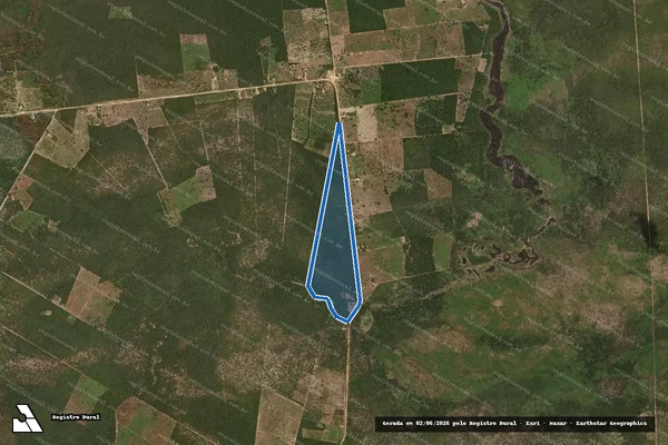 Imagem de satélite de Lote : 225 - PA.Angical - 225 em Cotegipe - BA