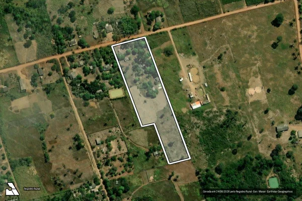 Imagem de satélite de CHACARA TIO SAN - GLEBA ALIANÇA - SETOR PERIQUITOS - Parcela 1 em Porto Velho - RO