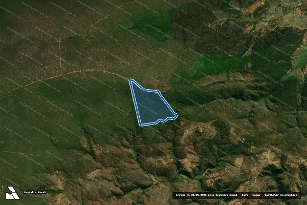 Imagem de satélite de FAZENDA SALOBO - PARCELA 04 em Brejolândia - BA