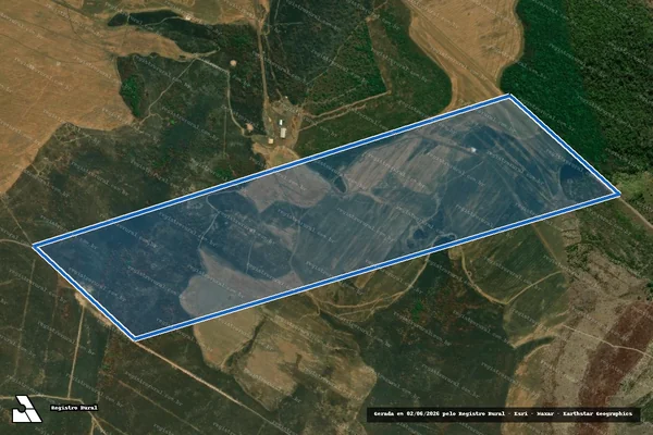 Imagem de satélite de FAZENDA YPÊ III - 001 em Santa Maria das Barreiras - PA