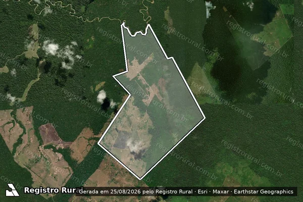 Imagem de satélite de Fazenda Rio Verde