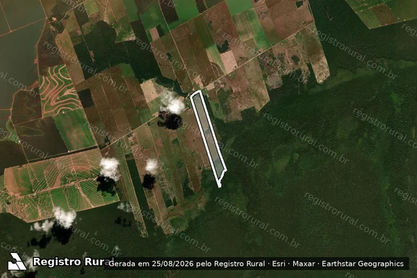 Imagem de satélite de LOTE 13 em Diamantino - MT
