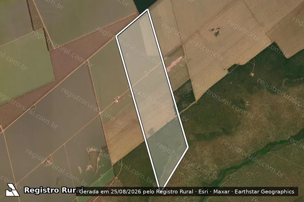 Imagem de satélite de Fazenda Esperança - Parte 1 em Formosa do Rio Preto - BA