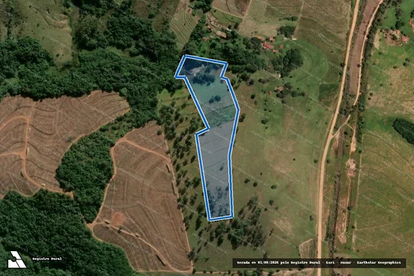 Imagem de satélite de SÍTIO NOVO HORIZONTE - Parte 1 em São Manuel - SP