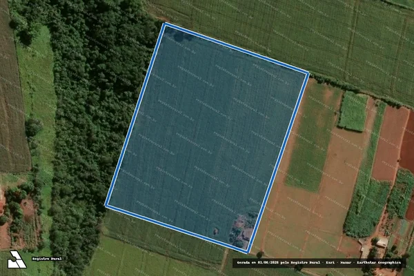 Imagem de satélite de FAZENDA SÃO JOSÉ QUIQUAGÉSIMO PRIMEIRO - SITIO PRIMO NASSIGH ? LOTE 05 em Centenário do Sul - PR