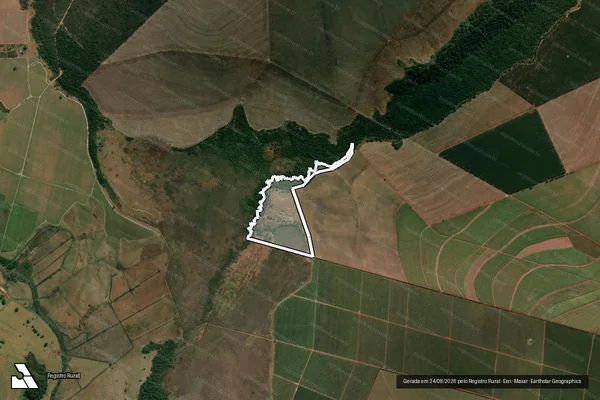 Imagem de satélite de Córrego Rico ? Gleba C - Córrego Rico ? Gleba C em Santa Rita do Passa Quatro - SP