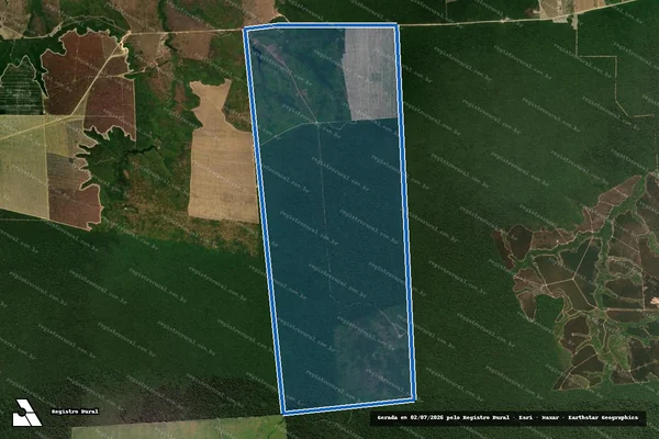 Imagem de satélite de Fazenda Santa Antonia II / Fazenda Santa Antonia II em São Miguel do Guamá - PA