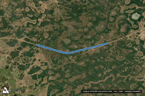 Imagem de satélite de Fazenda Porto Alegre ? Parte 1 ? Parte 1 - Parte 4 em Corumbá - MS