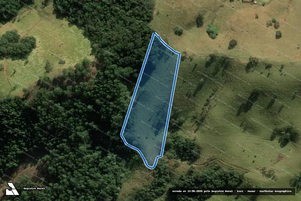 Imagem de satélite de Fazenda Imperial - Parte 6 em Sapucaí-Mirim - MG