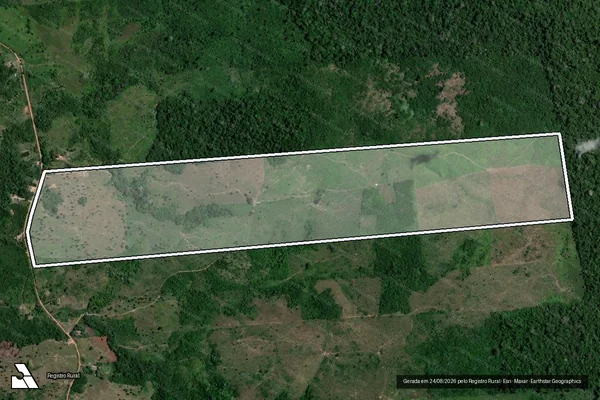 Imagem de satélite de FAZENDA SÃO FRANCISCO – GLEBA CUPARI / Parte 1
