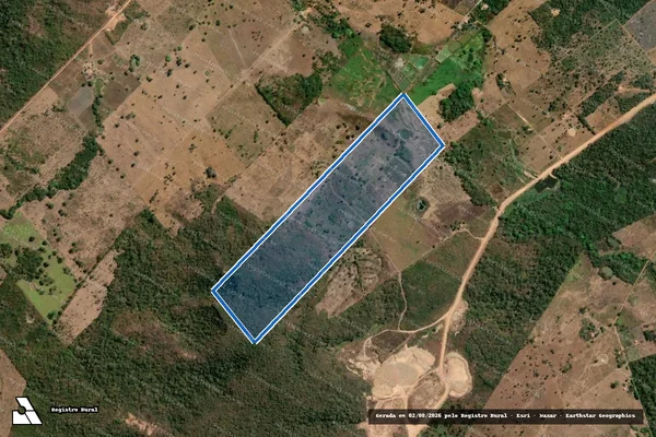 Imagem de satélite de FAZENDA BOA VISTA - LOTE 14 em Grajaú - MA