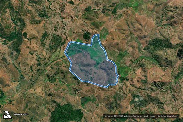 Imagem de satélite de FAZENDA TABOQUINHA - Gleba 02 em Itambacuri - MG