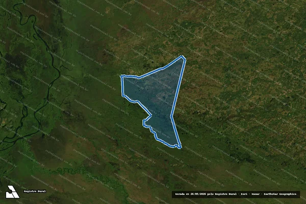 Imagem de satélite de Fazenda Firme - Gleba ?B? em Corumbá - MS
