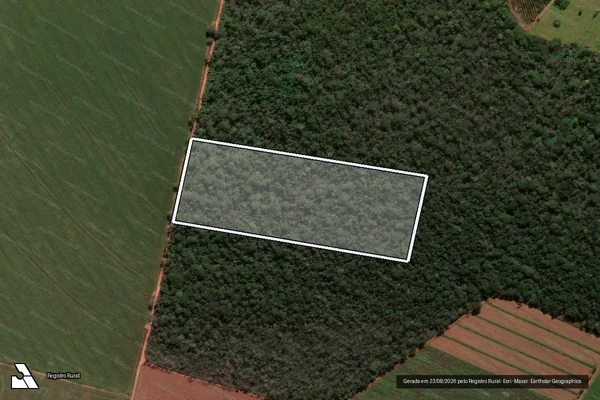 Imagem de satélite de Fazenda Manto Sagrado - / em Terezópolis de Goiás - GO