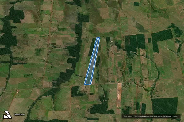 Imagem de satélite de LOTE 15B