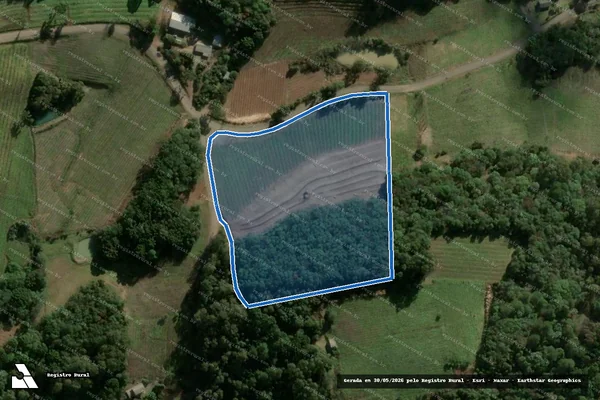 Imagem de satélite de Serra do Meio - PARTE 1 em Campestre da Serra - RS