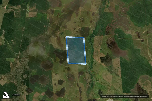 Imagem de satélite de Fazenda Travessão - Mat. 703 em Vila Bela da Santíssima Trindade - MT