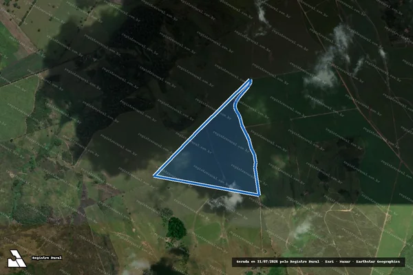 Imagem de satélite de CURRAL DE CIMA - PARCELA ? 1 em Sapé - PB