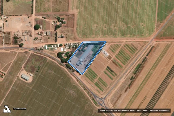 Imagem de satélite de Fazenda Orquídeas - Parte 1 em Barreiras - BA
