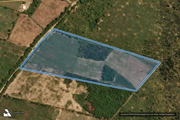 Imagem de satélite de FAZENDA PIRAJÁ - Gleba 10 em Vitória da Conquista - BA