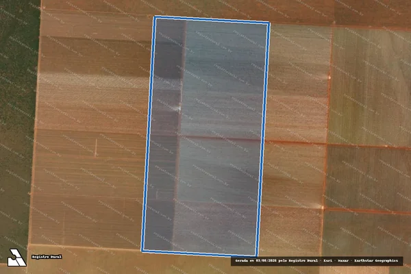 Imagem de satélite de FAZENDA SANTA MARIA / FAZENDA UIRAPURU II - FAZENDA SANTA MARIA / FAZENDA UIRAPURU II em Formosa do Rio Preto - BA
