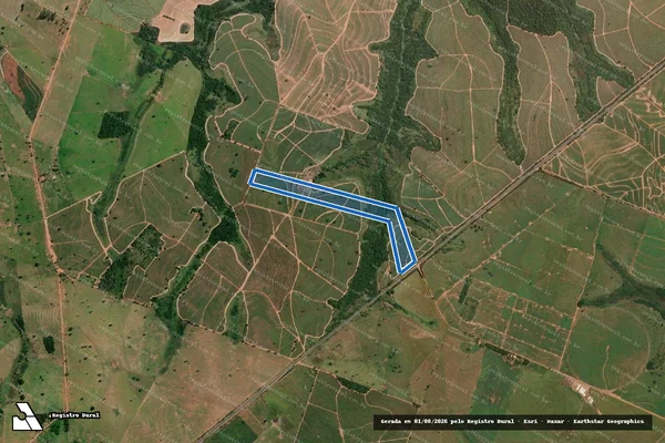 Imagem de satélite de Sitio São Luiz - Sitio São Luiz em Martinópolis - SP