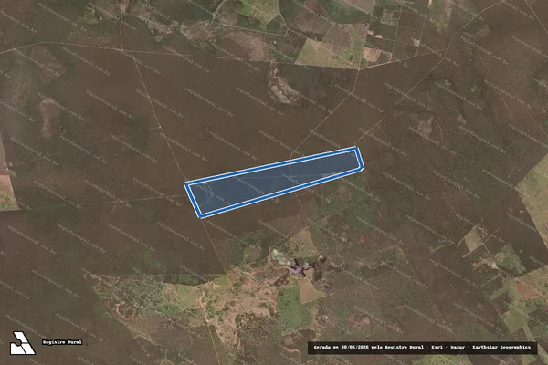 Imagem de satélite de Fazenda Novo Horizonte - Parte 2 em Sebastião Laranjeiras - BA