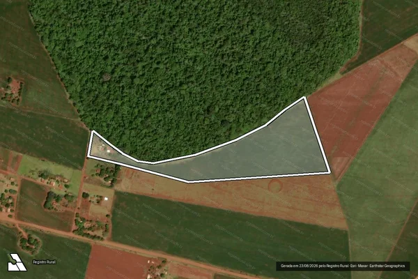 Imagem de satélite de Projeto de Assentamento Itamarati I ? MST - LOTE 148 em Ponta Porã - MS