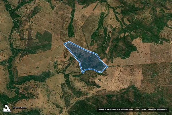 Imagem de satélite de Fazenda Joá - GLEBA C em Poxoréu - MT