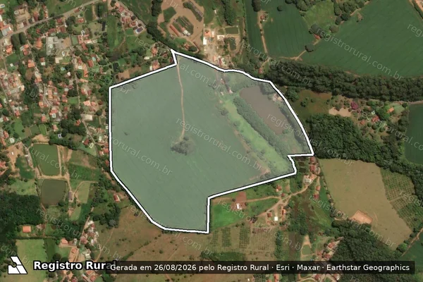 Imagem de satélite de Haras do Sabiá