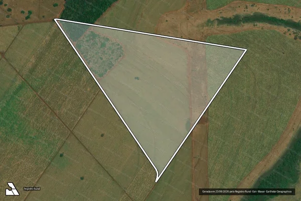 Imagem de satélite de FAZENDA VARGINHA - 3.032 em União de Minas - MG
