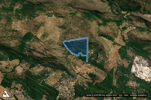 Imagem de satélite de Chacara Funil - REMANESCENTE em Pirenópolis - GO