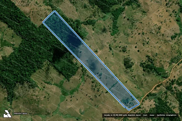 Imagem de satélite de LOTE 76 DA GLEBA 56 PIC. Pe. ADOLPHO ROHL - Parte 2 em Jaru - RO