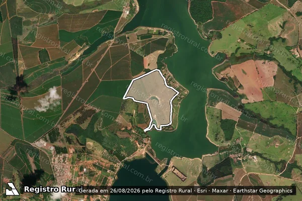 Imagem de satélite de PASTO DOS VEIRAS - TAMARA C. FARIA em Boa Esperança - MG