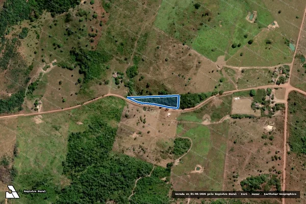 Imagem de satélite de PROJETO DE ASSENTAMENTO PADOVANI ? LOTE Nº 263 - Parte 2 em Matupá - MT