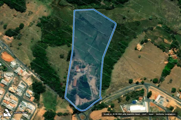 Imagem de satélite de Fazenda dos Franciscos - Gleba 01 em Capitólio - MG