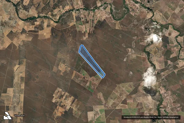 Imagem de satélite de Fazenda Terra Boa - Parte 1 em Jaíba - MG