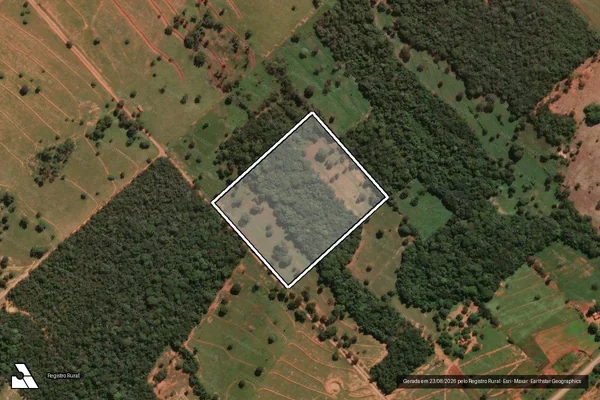 Imagem de satélite de Sitio Cedro - Parcela 02 - PARCELA 02 em Coxim - MS