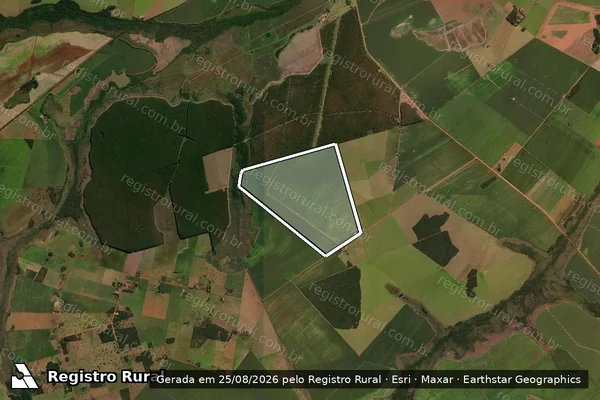 Imagem de satélite de FAZENDA ATALAIA I - Parte 1 em Dourados - MS