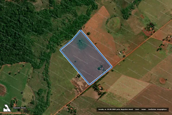 Imagem de satélite de Lote 79 ? Projeto de Assentamento Ranildo da Silva - Área do Lote 79 em Nova Alvorada do Sul - MS