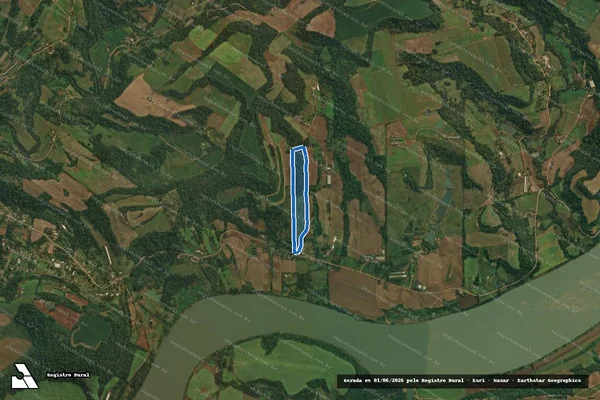 Imagem de satélite de LOTE RURAL Nº 30-B - LOTE RURAL Nº 30-B em Itapiranga - SC