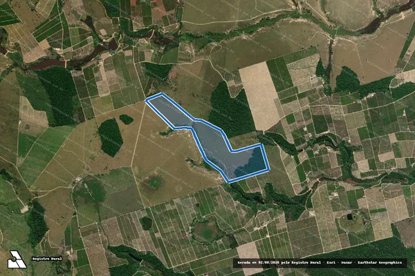 Imagem de satélite de Fazenda Bonequinha - Parte 1 em São Mateus - ES