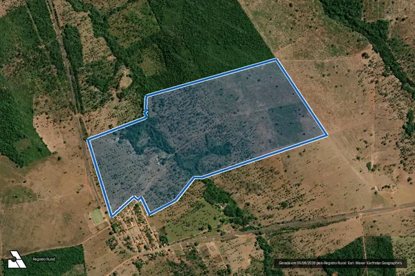 Imagem de satélite de FAZENDA BOA ESPERANÇA - FAZENDA BOA ESPERANÇA (PARTE) em Nazaré - TO
