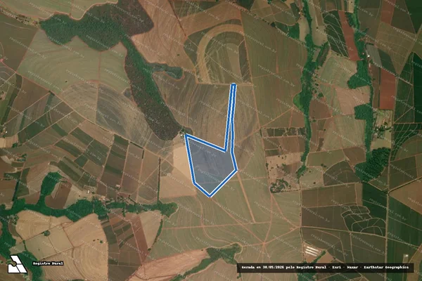 Imagem de satélite de Fazenda Rubiacea - Gleba A BATATAIS em Batatais - SP