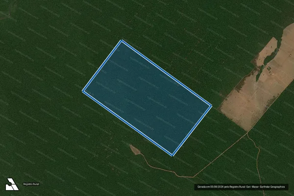 Imagem de satélite de Fazenda Tartaruga - Mat. 2143 em Marcelândia - MT